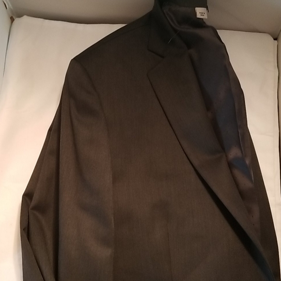 New 44R Charcoal Slim Dress Suit Jacket - Picture 3 of 11